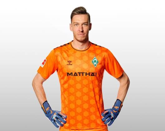GER, team portrait Werder Bremen 07 08 2023, Wohninvest Weserstadion, Bremen, GER, team portrait Werder Bremen in picture picture shows Jiri Pavlenka Werder Bremen 01 CARSTENxHEIDMANNxFOTOGRAFIE;xWerderxviaxnordphotoxGmbH; nph00001