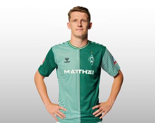 GER, team portrait Werder Bremen 07 08 2023, Wohninvest Weserstadion, Bremen, GER, team portrait Werder Bremen in picture shows Jens Stage Werder Bremen 06 CARSTENxHEIDMANNxFOTOGRAFIE;xWerderxviaxnordphotoxGmbH; nph00001