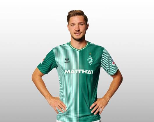 GER, team portrait Werder Bremen 07 08 2023, Wohninvest Weserstadion, Bremen, GER, team portrait Werder Bremen in picture picture shows Niklas Stark Werder Bremen 04 CARSTENxHEIDMANNxFOTOGRAFIE;xWerderxviaxnordphotoxGmbH; nph00001