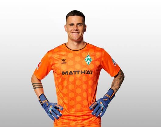 GER, team portrait Werder Bremen 07 08 2023, Wohninvest Weserstadion, Bremen, GER, team portrait Werder Bremen in picture picture shows Michael Zetterer Werder Bremen 30 CARSTENxHEIDMANNxFOTOGRAFIE;xWerderxviaxnordphotoxGmbH; nph00001