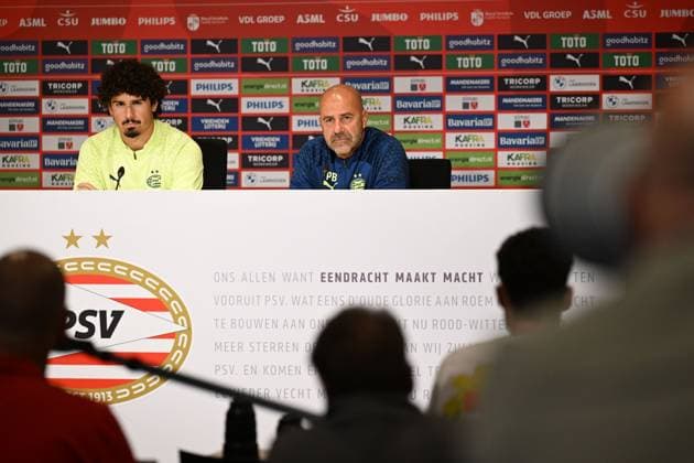 Football, CL Qualification, PSV Eindhoven, Press conference