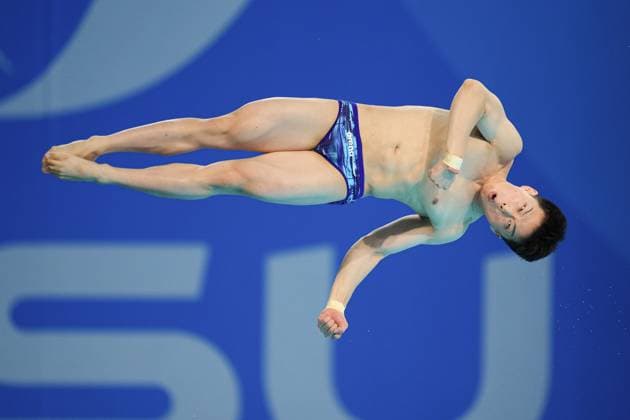 Bilder des Jahres 2023, Sport 08 August Sport Themen der Woche KW32 Sport Bilder des Tages Kai Kaneto (JPN), AUGUST 7, 2023 - Diving : Men s Platform Final during Chengdu 2021 FISU World University Games Summer at Jianyang Cultural and Sports Centre Natatorium, Chengdu, China. Noxthirdxpartyxsales  (225868851)