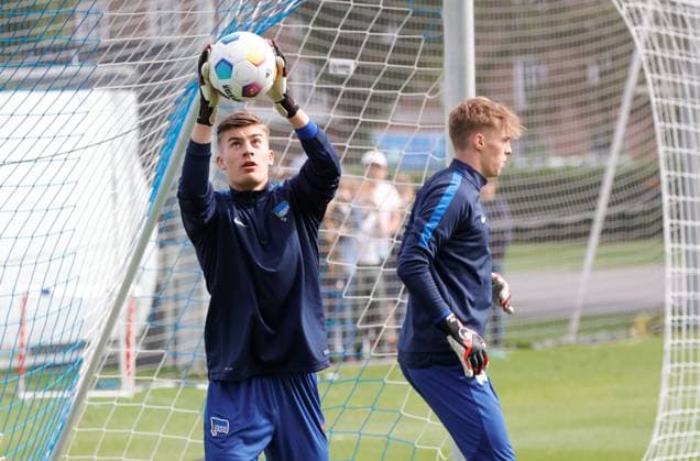 Germany, Berlin, Sportpark, GER, 2 FBL, Hertha BSC, season 2023 24, training, photo Robert Kwasigroch
