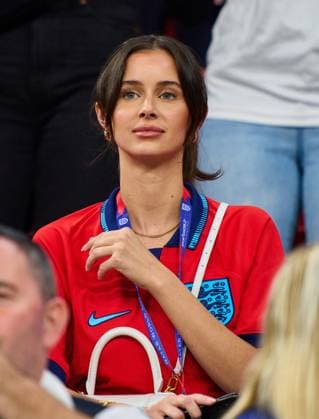 James Maddison girlfriend Kennedy Alexa in the group B match ENGLAND - USA 0-0 FIFA World Cup, WM, Weltmeisterschaft, Fussball 2022 QATAR Season 2022 2023, Nov 25, 2022 in Al Bayt Stadium in Doha, Qatar.