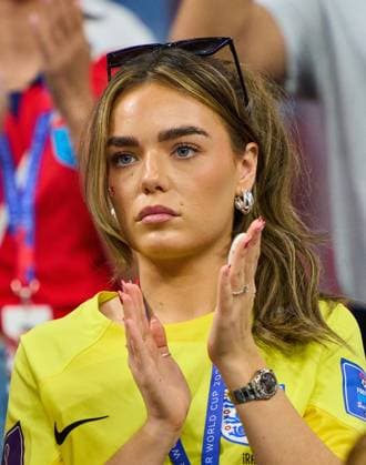 Georgina Irwin, wife of Aaron Ramsdale, Eng 23 in the group B match ENGLAND - USA 0-0 FIFA World Cup, WM, Weltmeisterschaft, Fussball 2022 QATAR Season 2022 2023, Nov 25, 2022 in Al Bayt Stadium in Doha, Qatar.