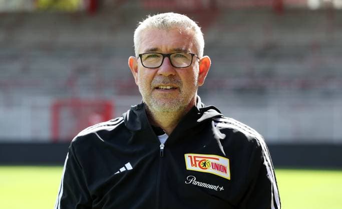 Coach Urs Fischer 1 FC Union Berlin FCU 1 BL Bundesliga portrait appointment season 2023 2024 squad, portrait, introduction, presentation, press appointment, GER 09 08 23