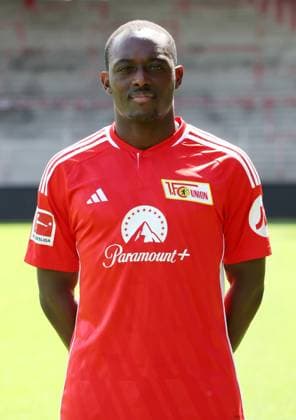 Jerome Roussillon 1 FC Union Berlin FCU 1 BL Bundesliga Porträttermin season 2023 2024 squad, portrait, presentation, presentation, press appointment, GER 09 08 23