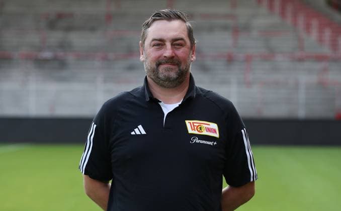 Martin Schäfer bus driver 1 FC Union Berlin FCU 1 BL Bundesliga portrait appointment season 2023 2024 squad, portrait, introduction, presentation, press appointment, GER 09 08 23