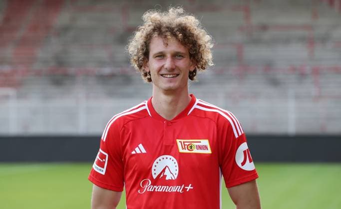 Alex Kral 1 FC Union Berlin FCU 1 BL Bundesliga portrait appointment season 2023 2024 squad, portrait, introduction, presentation, press appointment, GER 09 08 23