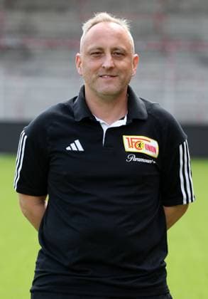 Thomas Riedel masseur 1 FC Union Berlin FCU 1 BL Bundesliga portrait appointment season 2023 2024 squad, portrait, presentation, presentation, press appointment, GER 09 08 23