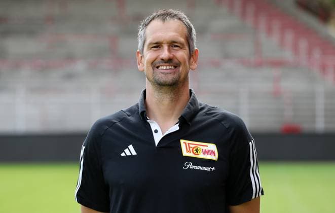 Goalkeeper coach Michael Gspurning 1 FC Union Berlin FCU 1 BL Bundesliga portrait appointment season 2023 2024 squad, portrait, introduction, presentation, press appointment, GER 09 08 23