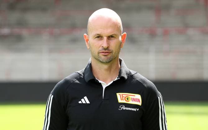 Sven Kuhlbrodt physiotherapist 1 FC Union Berlin FCU 1 BL Bundesliga portrait appointment season 2023 2024 squad, portrait, introduction, presentation, press appointment, GER 09 08 23