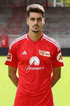 Diogo Leite 1 FC Union Berlin FCU 1 BL Bundesliga Porträttermin season 2023 2024 squad, portrait, introduction, presentation, press appointment, GER 09 08 23
