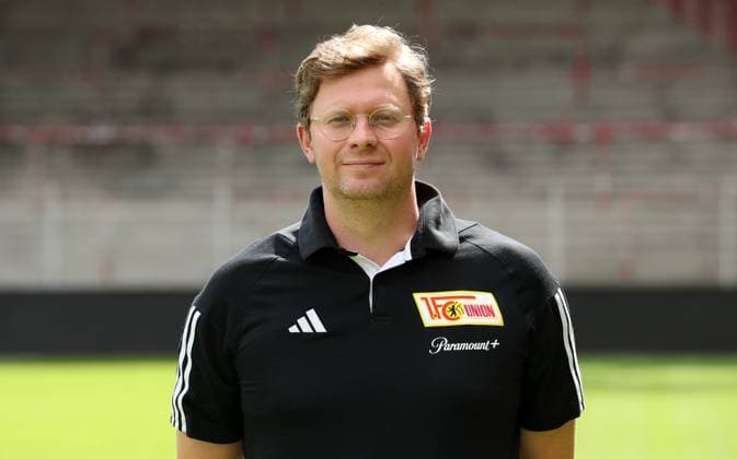 Adrian Wittmann match analysis 1 FC Union Berlin FCU 1 BL Bundesliga portrait appointment season 2023 2024 squad, portrait, presentation, presentation, press appointment, GER 09 08 23