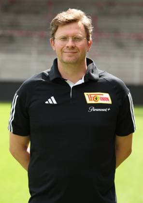 Adrian Wittmann match analysis 1 FC Union Berlin FCU 1 BL Bundesliga portrait appointment season 2023 2024 squad, portrait, presentation, presentation, press appointment, GER 09 08 23