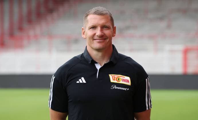 Martin Krüger athletic trainer 1 FC Union Berlin FCU 1 BL Bundesliga portrait appointment season 2023 2024 squad, portrait, introduction, presentation, press appointment, GER 09 08 23
