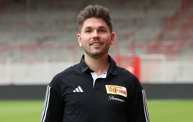 Rene Andresen assistant management 1 FC Union Berlin FCU 1 BL Bundesliga portrait appointment season 2023 2024 squad, portrait, introduction, presentation, press appointment, GER 09 08 23