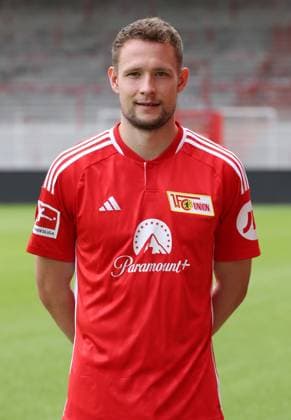 Paul Jaeckel 1 FC Union Berlin FCU 1 BL Bundesliga portrait appointment season 2023 2024 squad, portrait, introduction, presentation, press appointment, GER 09 08 23