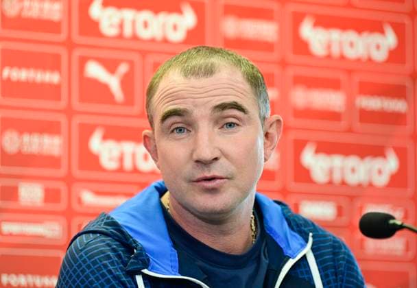 Football, EL Qualification, SC Dnipro-1 Dnipropetrovsk, Press conference