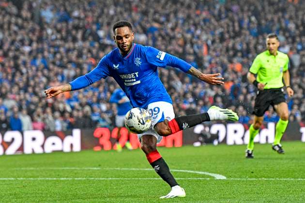 Rangers v Servette UEFA Champions League Danilo of Rangers volleys the ball during the UEFA Champions League Third Qualifying Round First Leg match at Ibrox Stadium, Glasgow Copyright: xJamiexJohnstonx FIL-18785-0044 UK Newspapers OUT