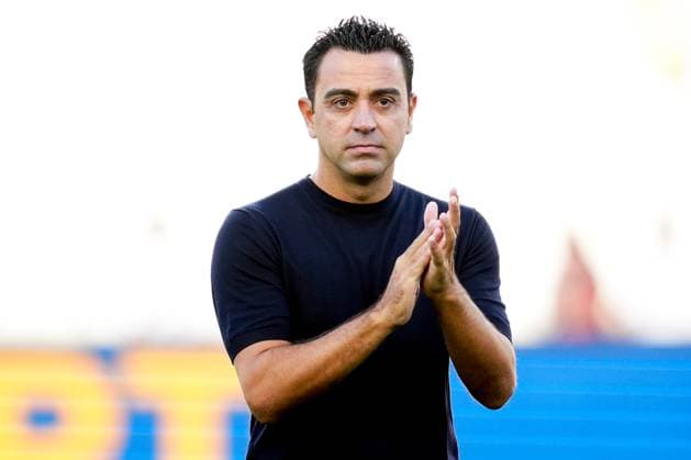 ESP: FC Barcelona, Barca Tottenham Hotspur. Pre-seadon friendly match. Joan Gamper Trophy FC Barcelona head coach Xavi Hernandez during the Pre-season friendly, Joan Gamper Trophy match between FC Barcelona and Tottenham Hotspur played at Luis Companys Stadium on August 8, 2023 in Barcelona, Spain. kpng Copyright: xSergioxRuizx xPRESSINPHOTOx PS_230808_1271