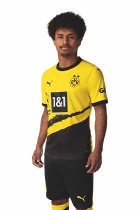 Karim Adeyemi; Borussia Dortmund; 1.BL, Porträttermin 2023 2024 Foto: BVB Alexandre Simoes via TEAM2sportphoto Offizieller Portraetfoto Termin Borussia Dortmund 2023 Team2