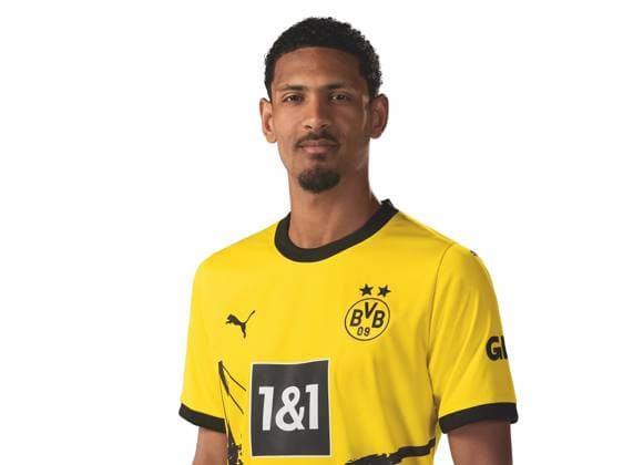 Sebastien Haller; Borussia Dortmund; 1.BL, Porträttermin 2023 2024 Foto: BVB Alexandre Simoes via TEAM2sportphoto Offizieller Portraetfoto Termin Borussia Dortmund 2023 Team2