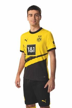 Giovanni Reyna; Borussia Dortmund; 1.BL, Porträttermin 2023 2024 Foto: BVB Alexandre Simoes via TEAM2sportphoto Offizieller Portraetfoto Termin Borussia Dortmund 2023 Team2