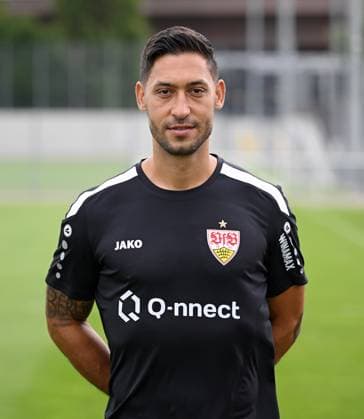 FUSSBALL 1 BUNDESLIGA SAISON 2023 2024 09 08 2023 photo opportunity at VfB Stuttgart on the training ground Co coach David Krecidlo