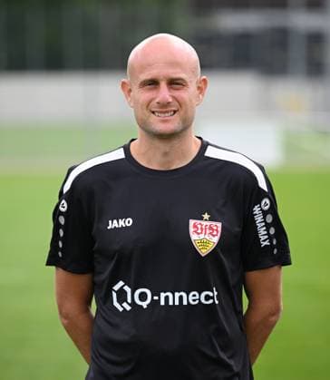 FUSSBALL 1 BUNDESLIGA SAISON 2023 2024 09 08 2023 photo opportunity at VfB Stuttgart on the training ground technical trainer Nathaniel Weiss