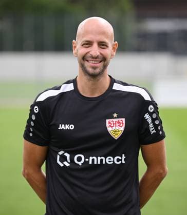 FUSSBALL 1 BUNDESLIGA SAISON 2023 2024 09 08 2023 photo opportunity at VfB Stuttgart on the training ground goalkeeper coach Steffen Krebs