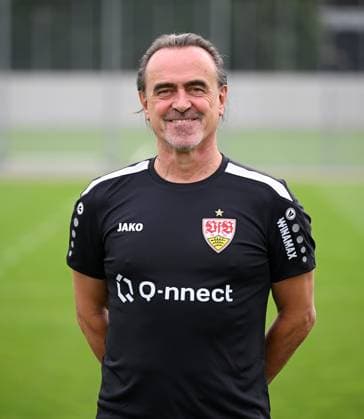 FUSSBALL 1 BUNDESLIGA SAISON 2023 2024 09 08 2023 Photo session at VfB Stuttgart training ground Team manager Guenther Schaefer