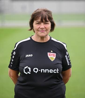 FUSSBALL 1 BUNDESLIGA SAISON 2023 2024 09 08 2023 photo opportunity at VfB Stuttgart on the training ground witness Gordana Markovic Masala