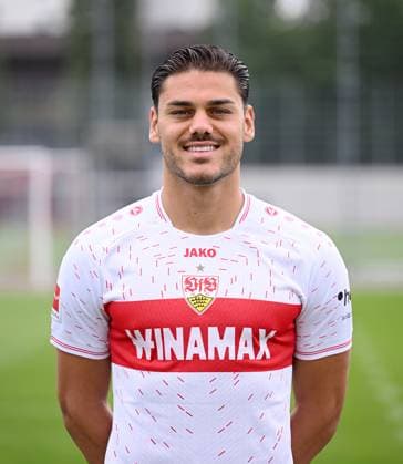 FOOTBALL 1 FEDERAL LEAGUE SEASON 2023 2024 09 08 2023 Photo session at VfB Stuttgart training ground Konstantinos Mavropanos