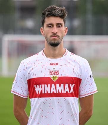 FUSSBALL 1 BUNDESLIGA SAISON 2023 2024 09 08 2023 Photo session at VfB Stuttgart training ground Atakan Karazor