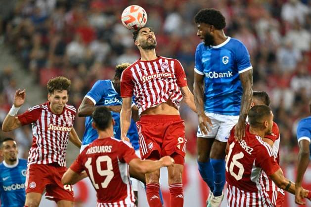 Olympiacos v KRC Genk - UEFA Europa League Qualifying ATHENS, GREECE - AUGUST 10 : Iborra Vicente midfielder of Olympiacos during the 1st leg match of the UEFA Europa League season 2023 - 2024 third qualifying round between Olympiacos and KRC Genk on August 10, 2023 in Athens, Greece, 10 08 2023 Athens Greece  Copyright: xDhax