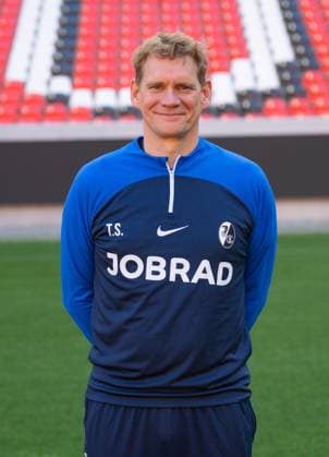 Torge Schwarz SC Freiburg, Physiotherapist 1 Bundesliga, SC Freiburg, Portraettermin 2023 2024, 10 08 2023, DFL REGULATES PROHIBIT ANY USE OF PHOTOGRAPHS AS IMAGE SEQUENCES AND OR QUASI VIDEO GER, Football, Men, 1 Bundesliga, Season 2023 2024, SC Freiburg, Portraettermin 2023 2024, 10 08 2023, Freiburg im Breisgau Copyright: xEibner-Pressefoto SilasxSchuellex EP_EER