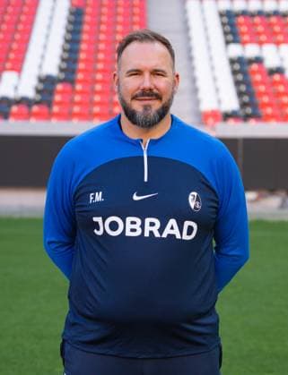 Florian Mack SC Freiburg, Physiotherapist 1 Bundesliga, SC Freiburg, Portraettermin 2023 2024, 10 08 2023, DFL REGULATES PROHIBIT ANY USE OF PHOTOGRAPHS AS IMAGE SEQUENCES AND OR QUASI VIDEO GER, Football, Men, 1 Bundesliga, Season 2023 2024, SC Freiburg, Portraettermin 2023 2024, 10 08 2023, Freiburg im Breisgau Copyright: xEibner-Pressefoto SilasxSchuellex EP_EER