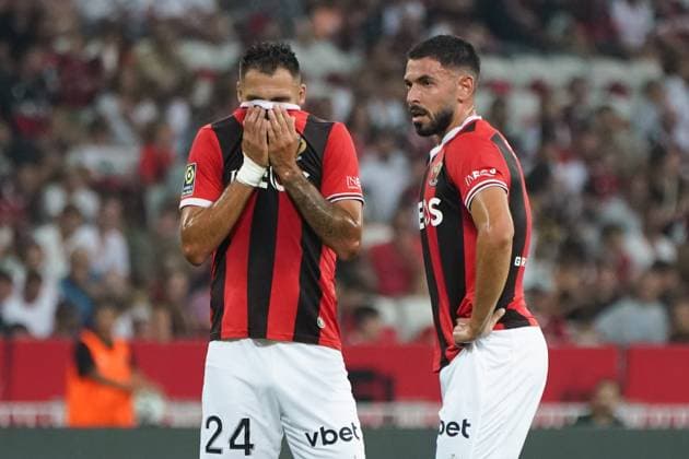 FOOTBALL : OGC Nice vs Lille - Ligue 1 Uber Eats - Nice - 11 08 2023 NorbertScanella Panoramic 