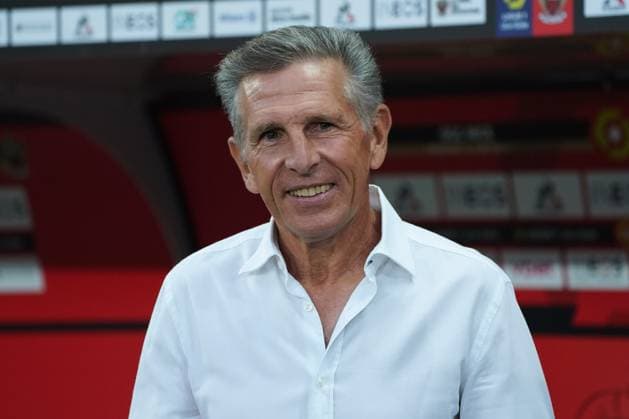 Claude Puel FOOTBALL : OGC Nice vs Lille - Ligue 1 Uber Eats - Nice - 11 08 2023 NorbertScanella Panoramic 