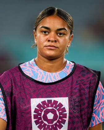 Sydney, Australia, August 12th 2023: Portrait (headshot close up) of Jess Carter (16 England) during warm up prior to the FIFA Womens World Cup 2023 quarterfinal football match between England and Colombia at Stadium Australia in Sydney, Australia. (Daniela Porcelli SPP) Copyright: xDanielaxPorcellix xSPPx spp-en-DaPoSp-20230812-DP302619