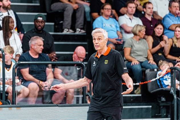 Gordon Herbert Germany, Headcoach Germany vs Canada, Basketball, DBB Supercup, Final, 13 08 2023 Germany vs Canada, Basketball, DBB Supercup, Final, 13 08 2023 Hamburg Copyright: xEibner-Pressefoto MarcelxvonxFehrnx EP_MFN