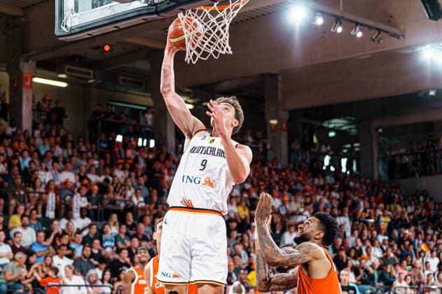 Throw Hit Franz Wagner Germany, 09 Germany vs Canada, Basketball, DBB Supercup, Final, 13 08 2023 Germany vs Canada, Basketball, DBB Supercup, Final, 13 08 2023 Hamburg Copyright: xEibner-Pressefoto MarcelxvonxFehrnx EP_MFN