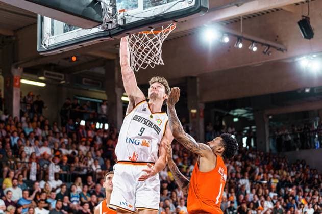 Throw Hit Franz Wagner Germany, 09 Germany vs Canada, Basketball, DBB Supercup, Final, 13 08 2023 Germany vs Canada, Basketball, DBB Supercup, Final, 13 08 2023 Hamburg Copyright: xEibner-Pressefoto MarcelxvonxFehrnx EP_MFN