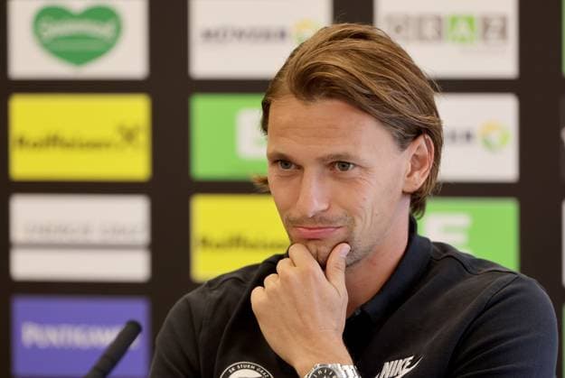 Football, CL Qualification, Sturm Graz, Press conference