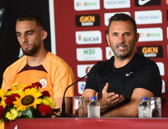 Football, CL Qualifiers, Galatasaray Istanbul, Press conference