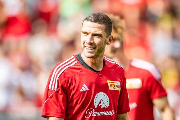 Sport Themen der Woche KW33 Training 1. FC Union Berlin. Berlin 16.08.2023 Robin Gosens (1. FC Union Berlin, ) Training 1. FC Union Berlin, Stadion An der Alten Foersterei, Berlin 16.08.2023 *** Training 1 FC Union Berlin Berlin 16 08 2023 Robin Gosens 1 FC Union Berlin, Training 1 FC Union Berlin, Stadion An der Alten Foersterei, Berlin 16 08 2023 Copyright: xBEAUTIFULxSPORTS LucianoxLimax