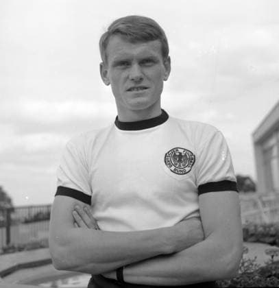 Goalkeeper Sepp Maier Germany portrait in national jersey 23 05 1966 in Hofheim im Taunus HM