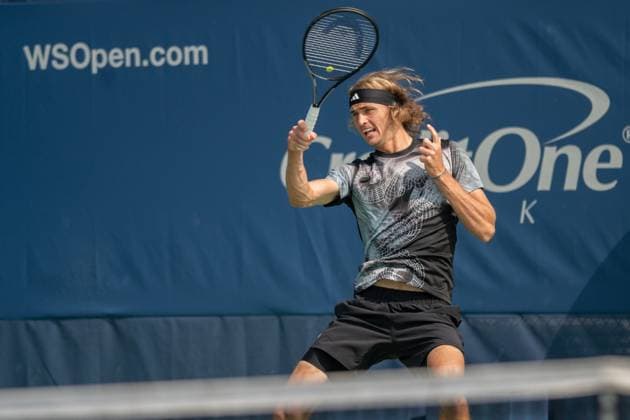 Western & Southern Open: Day 3 Alexander Zverev plays Yoshihito Nishioka during the Western & Southern Open at the Lindner Family Tennis Center on Wednesday, August 16, 2023 in Cincinnati, Ohio. Cincinnati, OH Ohio United States  Copyright: xJasonxWhitmanx originalFilename:whitman-westerns230816_npYlx.jpg