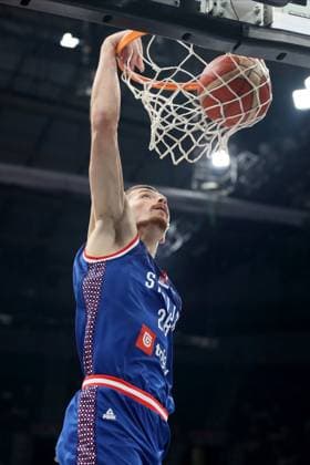 SERBIA vs PUERTO RICO BORISA SIMANIC basketball Serbia Puerto Rico friendly match, Stark Belgrade Arena 16.08.2023. Foto: BASKETBALL SERBIA PUERTO RICO FRIENDLY MATCH Belgrade Stark Belgrade arena Serbia Copyright: xMarkoxMetlasx xMNxPRESSxPHOTOx
